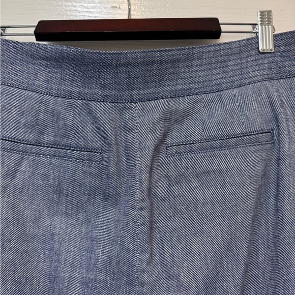 Blue A-Line Skirt for Work - Picture 9 of 11